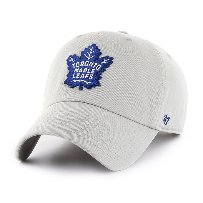 Toronto Maple Leafs NHL Clean Up Grey Cap