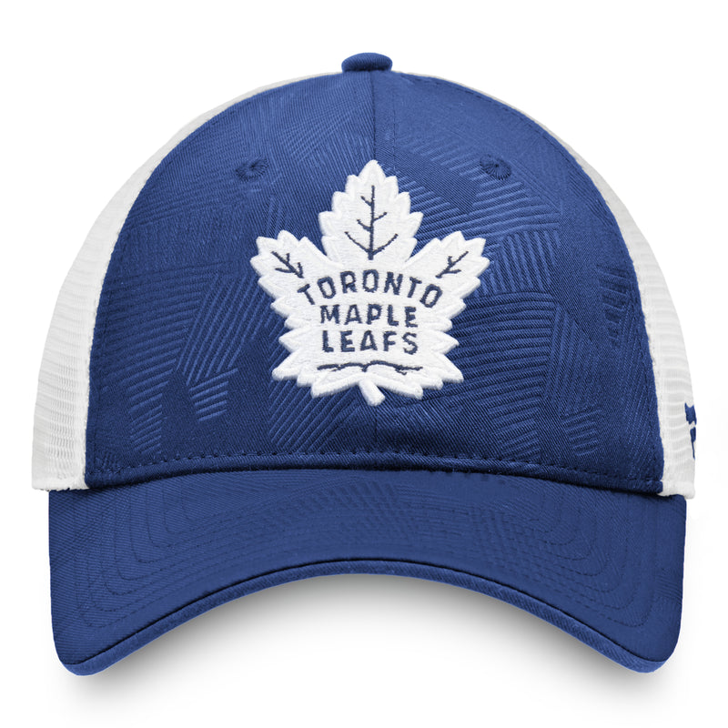 Chargez l&#39;image dans la visionneuse de la galerie, Casquette réglable de camionneur emblématique révisée par la LNH des Maple Leafs de Toronto
