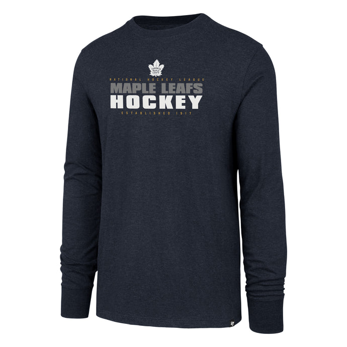 T-shirt à manches longues NHL Stacker 47 Club des Maple Leafs de Toronto