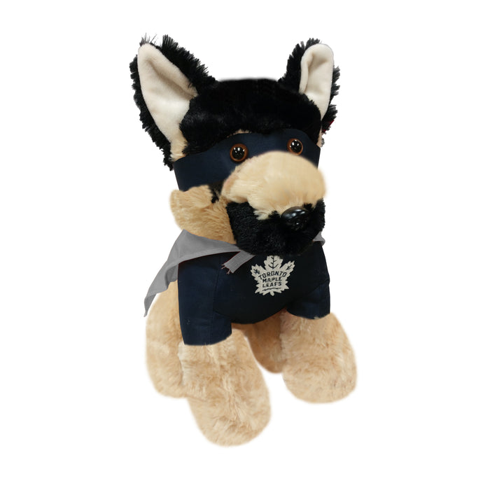 Peluche de super-héros Shephard allemand de la LNH des Maple Leafs de Toronto