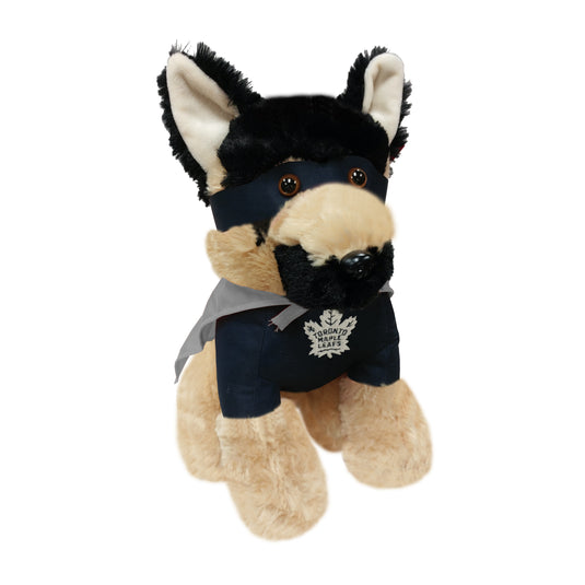 Peluche de super-héros Shephard allemand de la LNH des Maple Leafs de Toronto