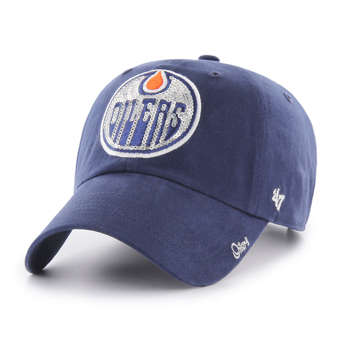 Casquette Sparkle 47 Clean Up de la LNH des Oilers d'Edmonton