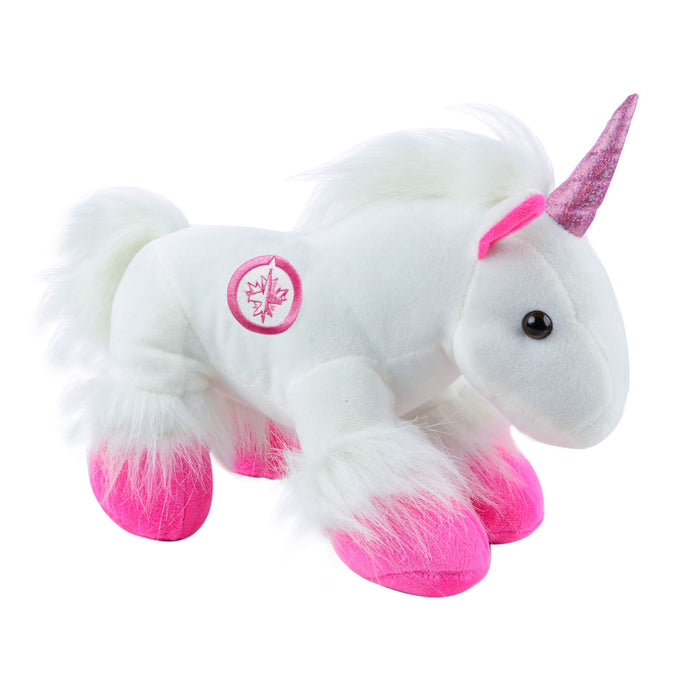 Peluche Licorne LNH des Jets de Winnipeg