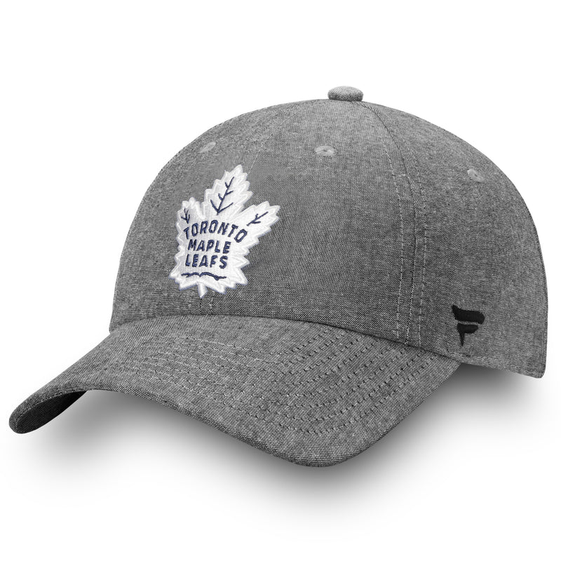 Load image into Gallery viewer, Toronto Maple Leafs NHL Chambray Fundamental Adjustable Cap
