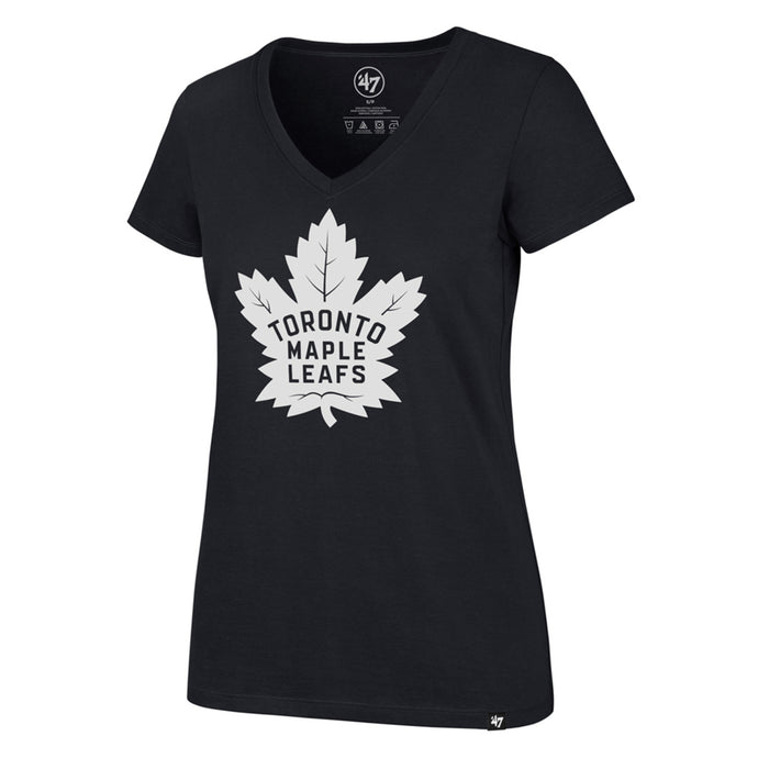 T-shirt à col en V Ultra Rival '47 Ultra Rival des Maple Leafs de Toronto pour femmes